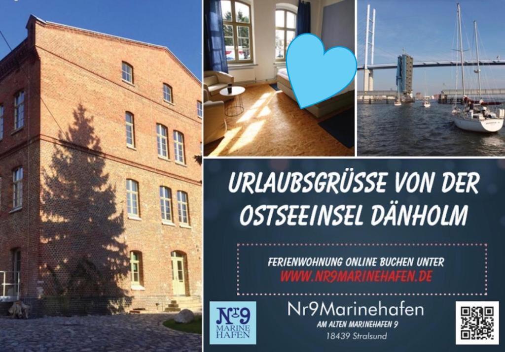 Nr9Marinehafen Apartment Stralsund Exterior photo
